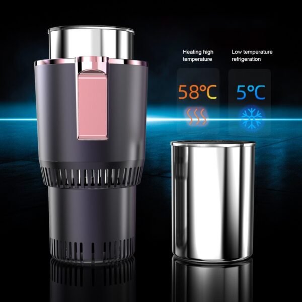 Intelligent Car Cup Warmer Cooler 2 in 1 with Smart Digital Display - Image 4