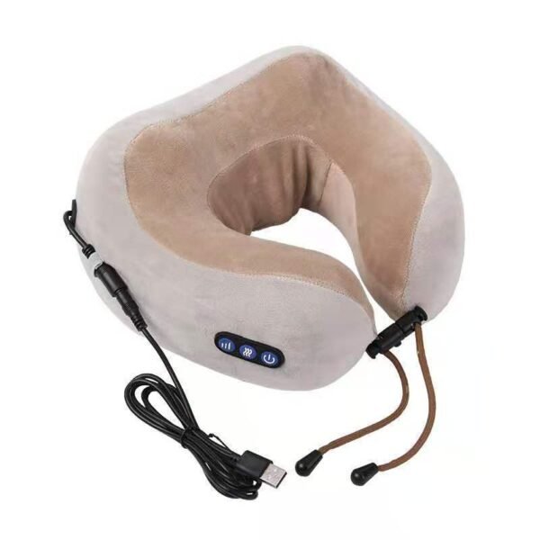 U Shaped Massage Pillow Neck Massage Device Electric Neck Massager Apparatus Shoulder Back Cervical Massager For Body Relaxation - Image 2