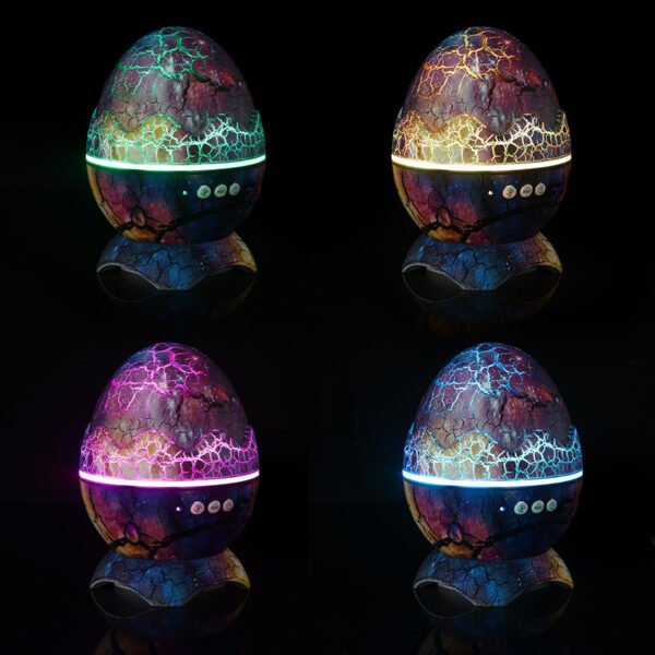 LED Dinosaur Egg Star Galaxy Projection Lamp Bluetooth Music - Image 7