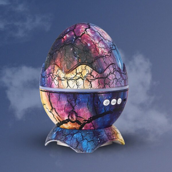 LED Dinosaur Egg Star Galaxy Projection Lamp Bluetooth Music - Image 10