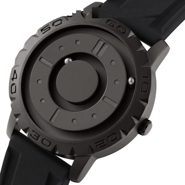 Creative Watch Tide Black Technology Cool Concept Frameless Design Watch - Image 4
